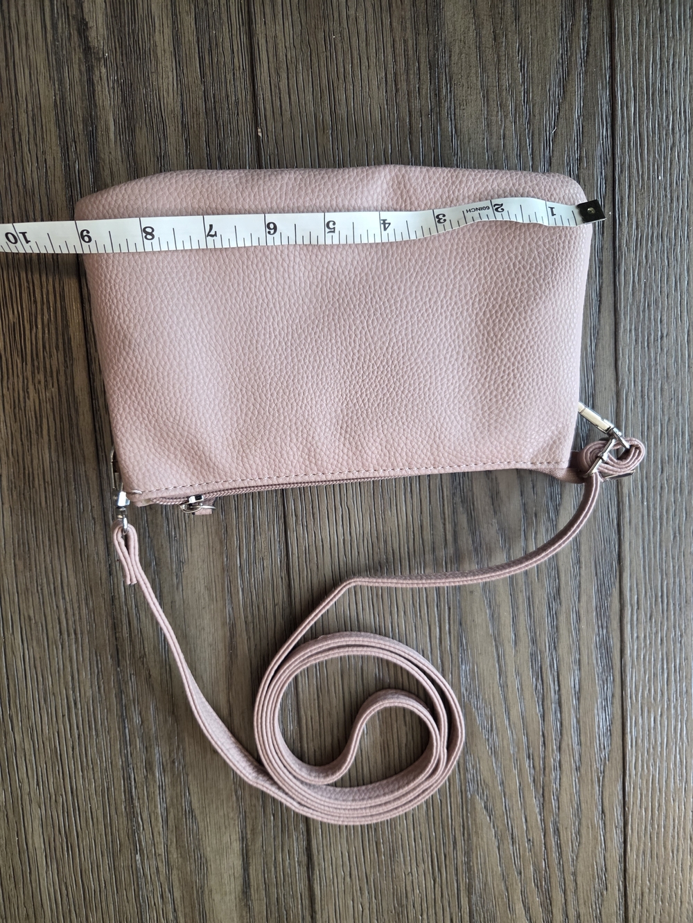 Caracol Multi-compartment Cross Body Bag in Blush Pink - Picture 7 of 9
